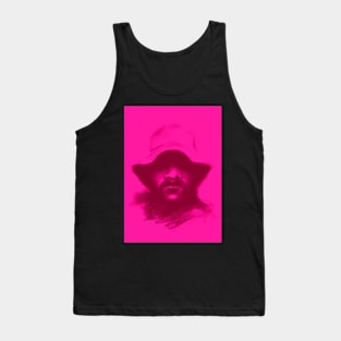 Copy of rebel, sturdy man with bucket hat Tank Top